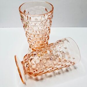 Colony Whitehall Glasses, Pink, Set of 2